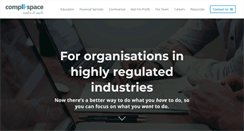 Desktop Screenshot of complispace.com.au